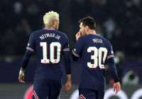 Messi y Neymar 