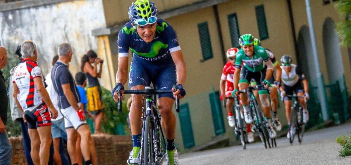 El ciclista ecuatoriano Richard Carapaz durante una de las pruebas europeas en las que particip&oacute; en verano.