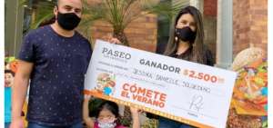 Jessica Danielle Sol&Oacute;rzano Vela, s&eacute;ptima ganadora de la campa&ntilde;a "C&oacute;mete el verano". 