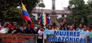 Mujeres amaz&oacute;nicas ser&aacute;n recibidas hoy en Carondelet