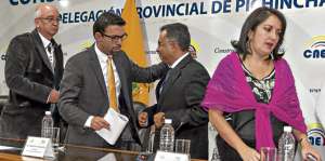 Ayer finaliz&oacute; el taller que mantuvieron el CNE y el TCE para elaborar las reformas al C&oacute;digo de la Democracia. Foto: Miguel Jim&eacute;nez / El Tel&eacute;grafo 