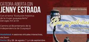 La historiadora Jenny Estrada ofrecer&aacute; un ciclo de charlas sobre la evoluci&oacute;n hist&oacute;rica de la mujer guayaquile&ntilde;a