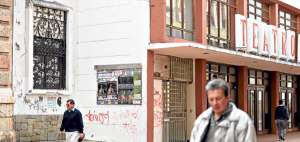 Tras varios a&ntilde;os de cierre, junto a la calle Luis Cordero se reabrir&aacute; la puerta que da a la Corte de Justicia de Cuenca. Foto: Jos&eacute; Luis Llivisaca / El Tel&eacute;grafo