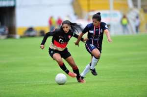 Rocafuerte es el actual equipo bicampe&oacute;n del f&uacute;tbol femenino. Foto: Archivo