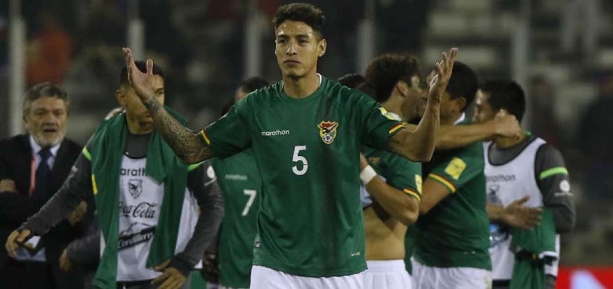 Nelson Cabrera, jugador paraguayo nacionalizado boliviano.