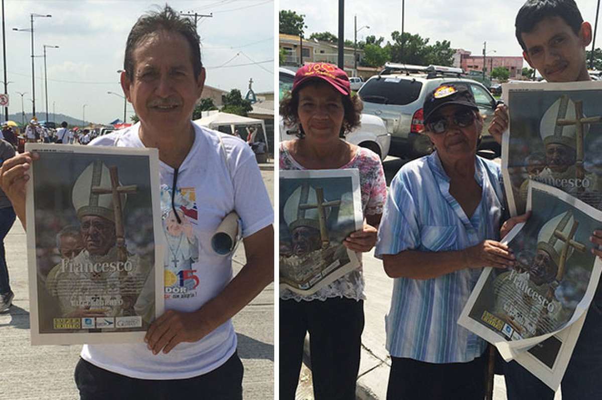Edici&oacute;n especial de EL TEL&Eacute;GRAFO sobre la misa del papa en Guayaquil 
