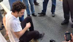 Christopher Uckermann fue atropellado por una patrulla 