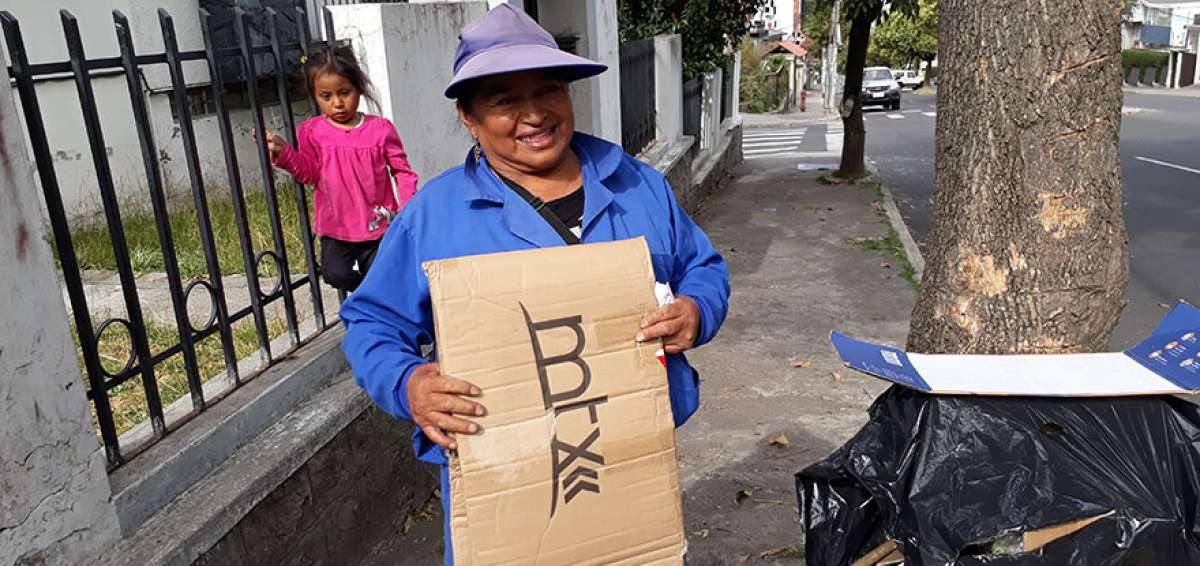 Do&ntilde;a Rosa vive con la cuarta parte de un sueldo b&aacute;sico