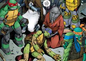Las Tortugas Ninjas se quedan sin Donatello, al morir en manos de  Rocoso