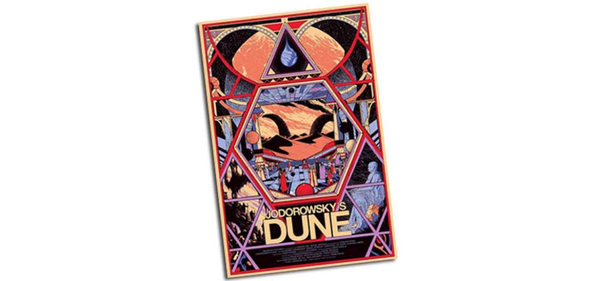 Afiche de Dune, proyecto de Jodorowsky que nunca se rod&oacute;.