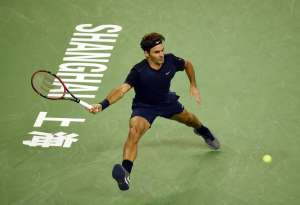 Federer defend&iacute;a el t&iacute;tulo de Shangai y era el segundo favorito, por detr&aacute;s de Novak Djokovic. Foto: AFP