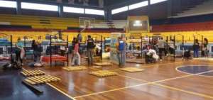 Coliseo en Tena acoge a los afectados por desbordamientos de r&iacute;os
