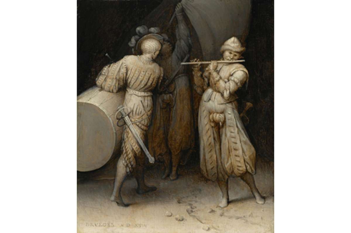 Los tres soldados, de Pieter Brueghel el Viejo, es una de las obras de la colecci&oacute;n Frick que ser&aacute;n exhibidas hasta el 5 de mayo en el Mauritshuis, de Holanda. 