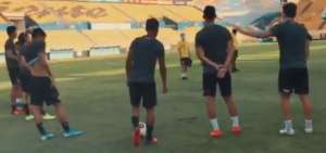 Jordan Rezabala cumpli&oacute; el primer entrenamiento en su nuevo equipo