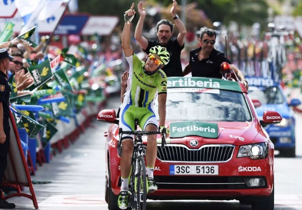 A falta de 15 km, De Marchi se pudo distanciar del resto para ganar. Foto: AFP