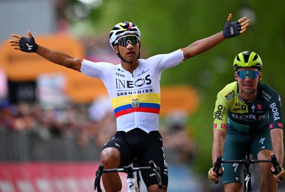 Jhonatan Narváez se impuso en la primera etapa del Giro de Italia