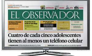 El diario El Observador de Uruguay planea expandirse de todas las formas que la tecnolog&iacute;a lo permita, seg&uacute;n indic&oacute; su director, Ricardo Peirano. Imagen: Bruno Carranza | El Tel&eacute;grafo.