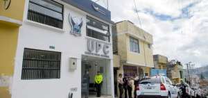 El s&aacute;bado, el ministro del Interior, C&eacute;sar Navas, inaugur&oacute; esta Unidad de Polic&iacute;a Comunitaria, ubicada en el sector de San Roque, en Quito.