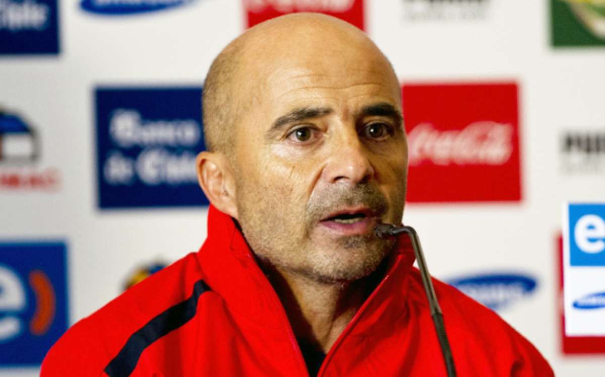 Jorge Sampaoli, DT de la selecci&oacute;n de Chile. Foto: AFP