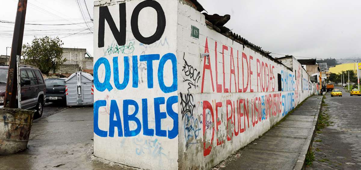 La tensi&oacute;n por los Quitocables crece