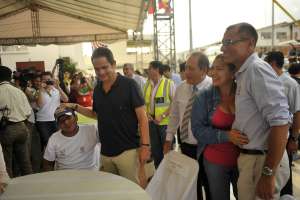 El vicepresidente ecuatoriano manifest&oacute; que su hom&oacute;logo de Colombia est&aacute; conociendo las Comunidades del Milenio, las cuales son un enorme desaf&iacute;o.