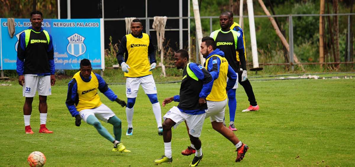 Macar&aacute; realiz&oacute; su &uacute;ltima pr&aacute;ctica en Ecuador la ma&ntilde;ana del mi&eacute;rcoles pasado, en el complejo del club, en Ambato.