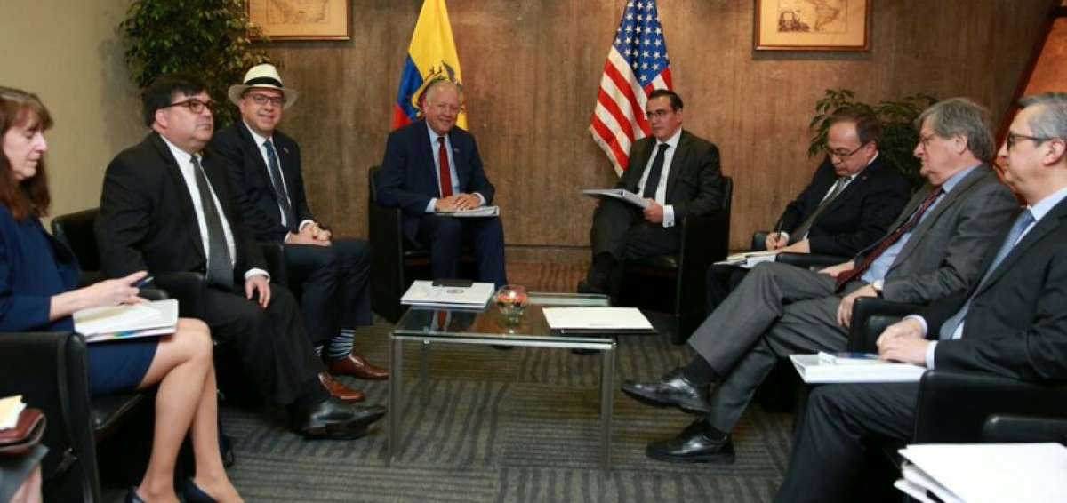 Canciller subrogante se reuni&oacute; con subsecretario de EE.UU.