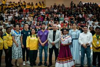 Macas vibra con la inauguración de los Juegos Ancestrales y Populares 2025