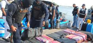 Fue un trabajo de la Fuerza Naval del Pac&iacute;fico Sur (Colombia) y la Unidad de Lucha Contra el Crimen Organizado de Ecuador.