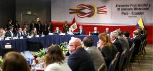 En el encuentro binacional, los jefes de Estado de Ecuador y Per&uacute; abordaron el avance de cinco ejes tem&aacute;ticos, entre ellos comercio e infraestructura.