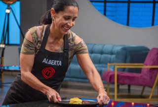 Alberta Vallarino se hizo conocida en el popular programa Masterchef.