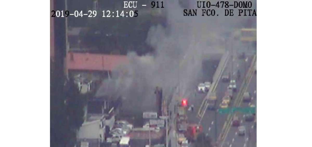 Im&aacute;genes proporcionadas por ECU911.