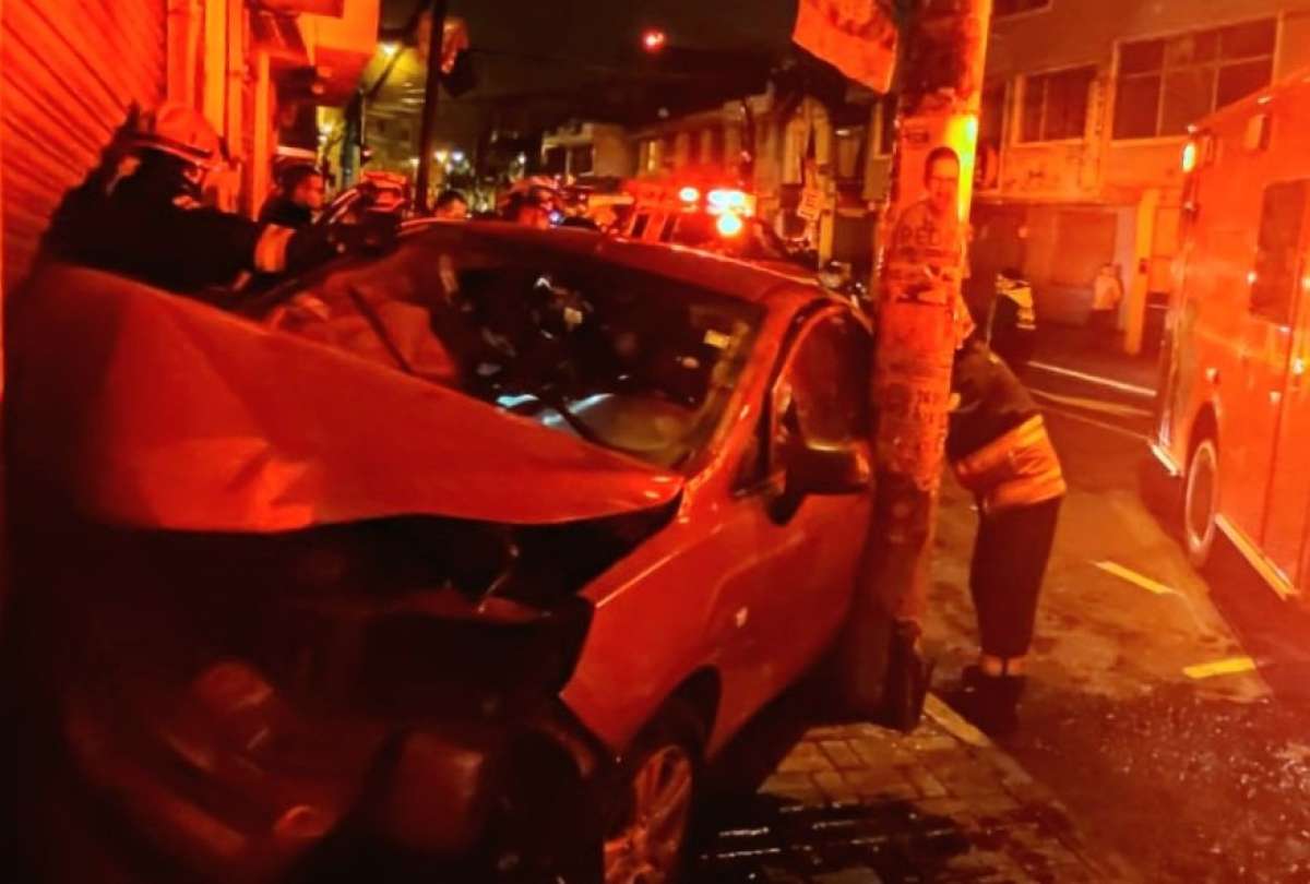 Quito: Un accidente de tránsito se registró en el sector de Calderón