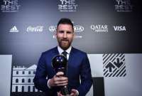 Lionel Messi ganó su tercer premio The Best