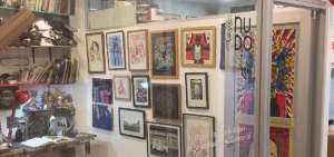 Parte de la galer&iacute;a-estudio y taller de Art Delivery ubicado en La Floresta, en Quito. El lugar tiene obras de artistas tanto nacionales como extranjeros.