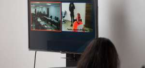 Capaya intervino una hora v&iacute;a videoconferencia durante el cuarto d&iacute;a de audiencia de juicio.