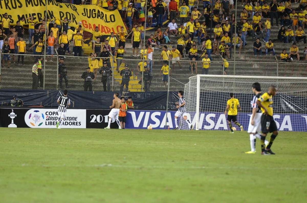 Jorge Recalde anot&oacute; el gol del triunfo de Libertad s&oacute;lo 3 minutos despu&eacute;s de haber ingresado al cambio. Foto: Eduardo Escobar / El Tel&eacute;grafo
