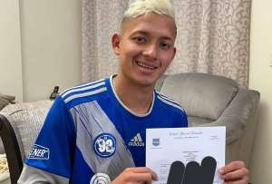 Kevin Rivera fue fichado por Emelec en 2022; ahora juega a préstamo en Libertad.