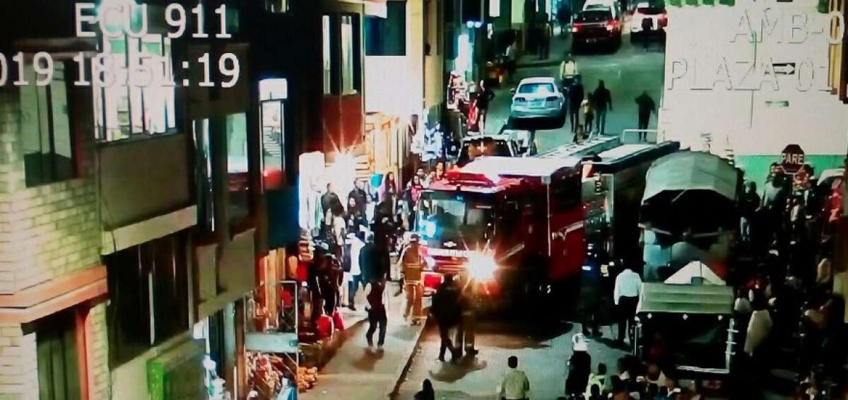 El incendio ocurri&oacute; en el cuarto piso de una edificaci&oacute;n.