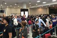 Presidente Lasso ordenó mayor agilidad en los controles migratorios en los aeropuertos