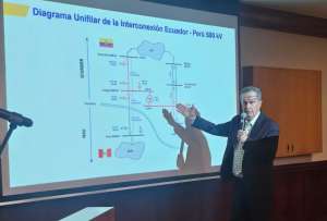 Ecuador avanza en la interconexión eléctrica con Perú. 