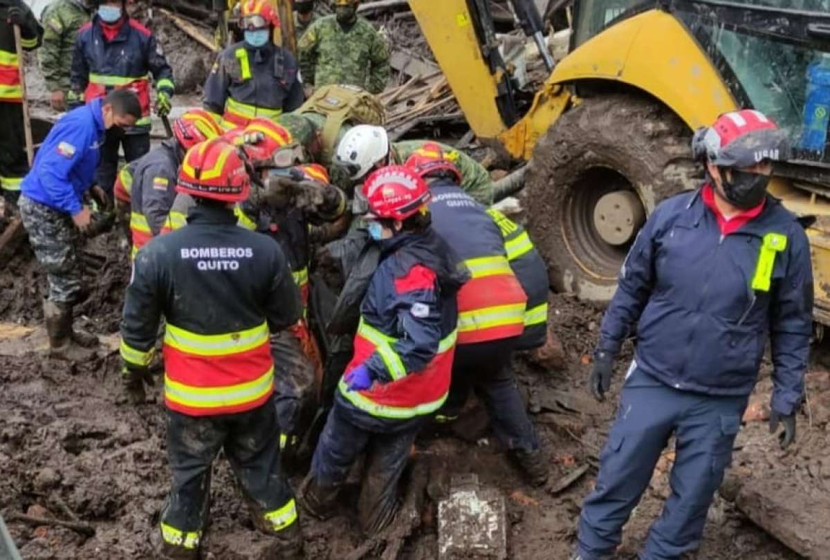 El aluvión en La Gasca dejó 28 personas fallecidas el 31 de enero de 2022. 