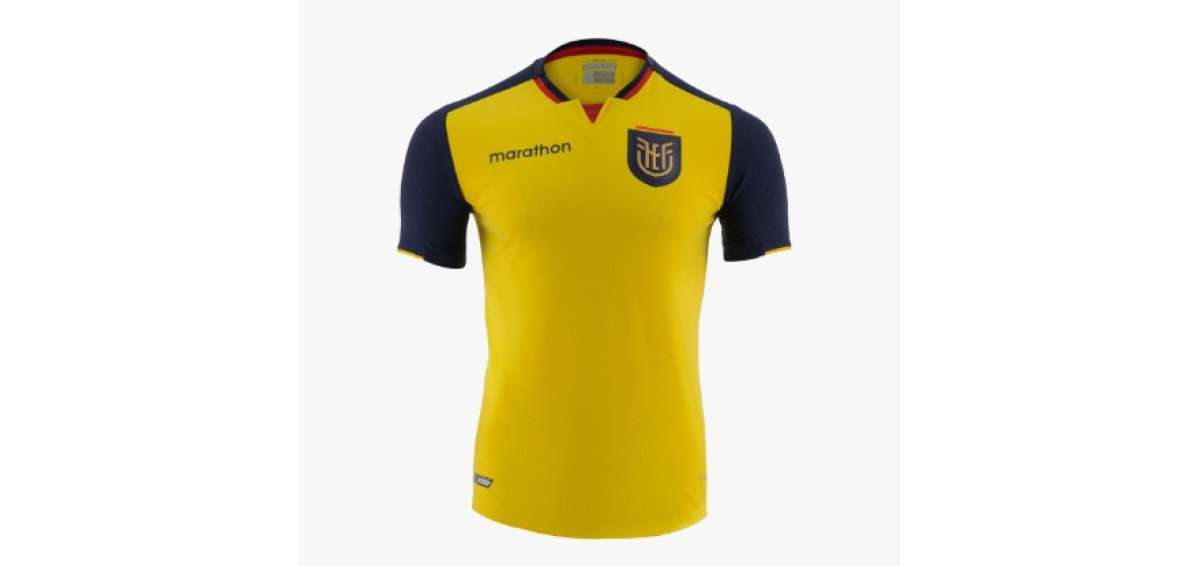 Ecuador presenta su nueva camiseta para las Eliminatorias
