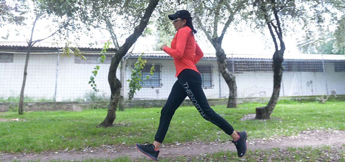 Pozo cultiva el deporte como madre
