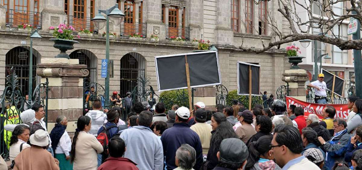 En Ambato piden salida del Alcalde por prediales y multas