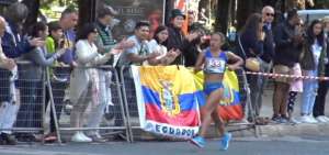 Glenda Morej&oacute;n logr&oacute; oro en el XXXIII Gran Premio Internacional de Marcha Cantones A Coru&ntilde;a.