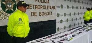 Organizaci&oacute;n robaba celulares en Colombia y los vend&iacute;a en Ecuador, Per&uacute; y Argentina