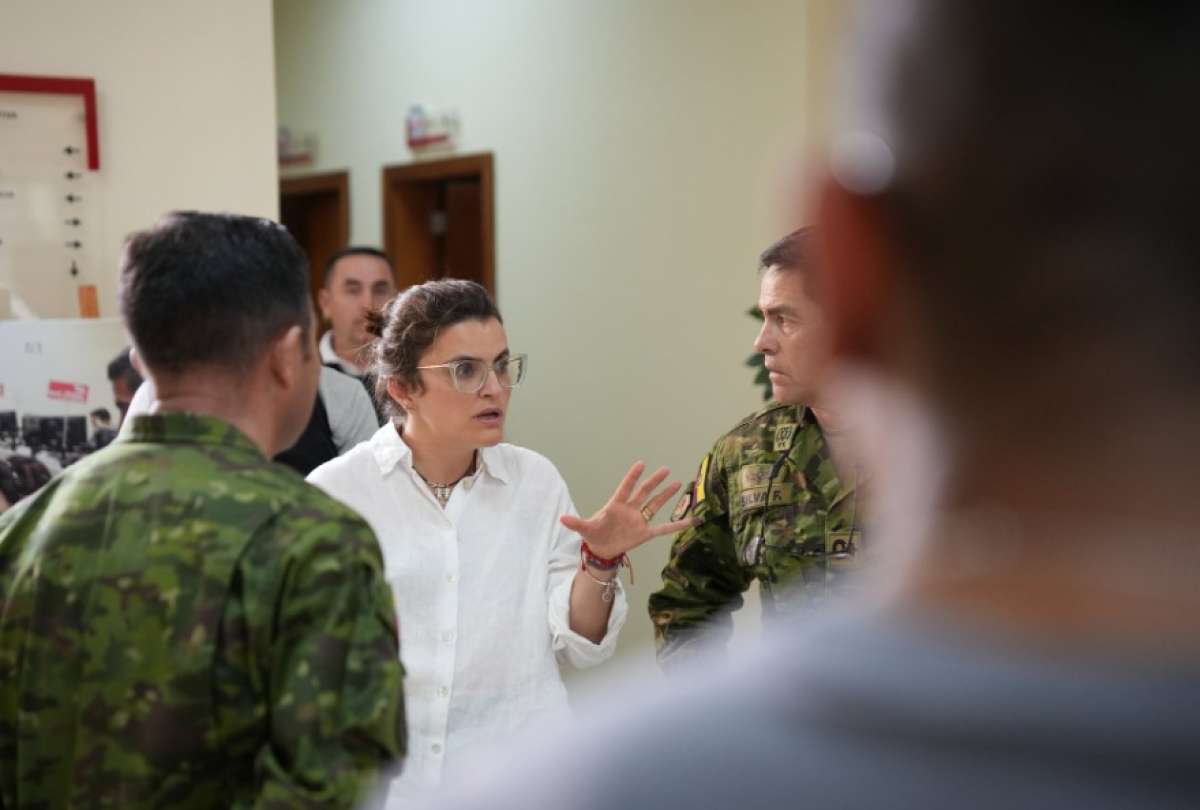 Vicepresidenta lidera Puesto de Mando Unificado para monitorear cierres viales en Imbabura