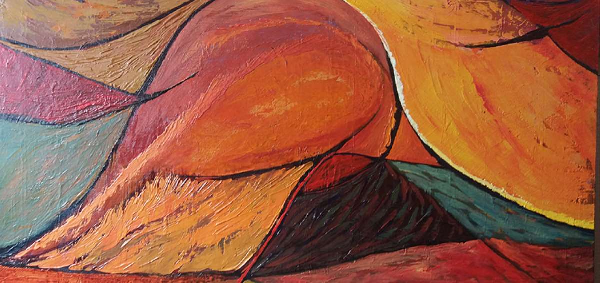 Detalle de Pachamama 1, obra del artista cubano Miguel R&iacute;os.