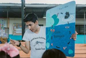 250 estudiantes de la Escuela Caupolic&aacute;n Mar&iacute;n participaron en jornadas educativas con estaciones interactivas.